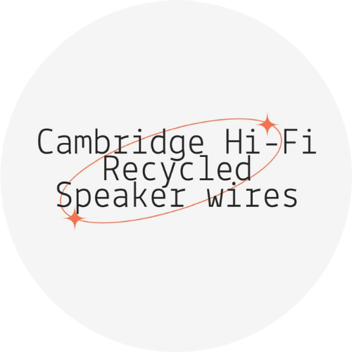 Cambridge Hi-Fi Recycled Speaker Wires Logo